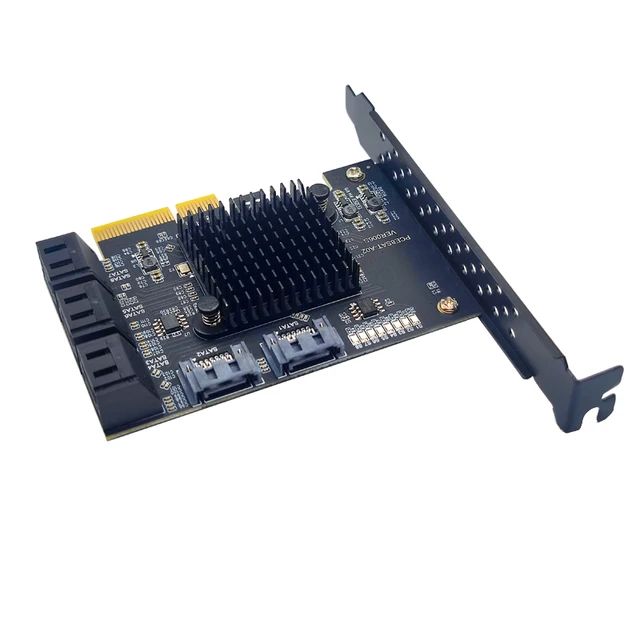 PCIE 8 ポート SATA 拡張カード拡張ボード PCI E PCI-E PCI