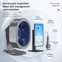 Professional 3D Facial S5 Camera Scanner UV Skin and Hair Analysis Measuring Machine Digital Facial Scanner Skin Analyzer 6