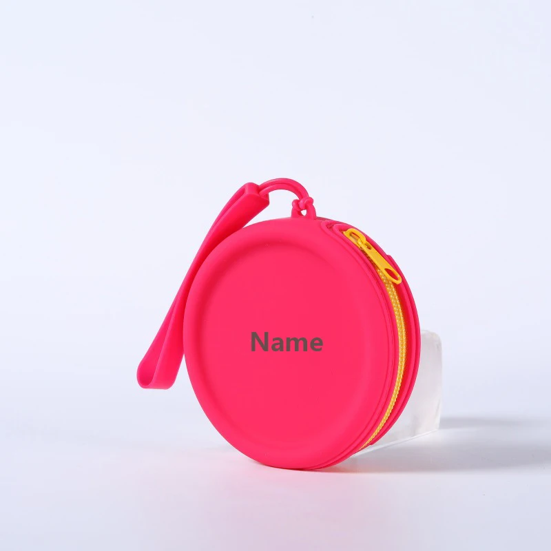 Free Name Printing Surprise Gift Storage Box Silicone Pouch Adds Heartfelt Uniqueness Personalized Gifts for Boys & Girls
