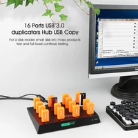 Sipolar A-163 Super Speed 16 Ports Multiple USB3.0 Duplicator Hubs for HW 3G Modems SD TF Card U Flash Disk Copy 2