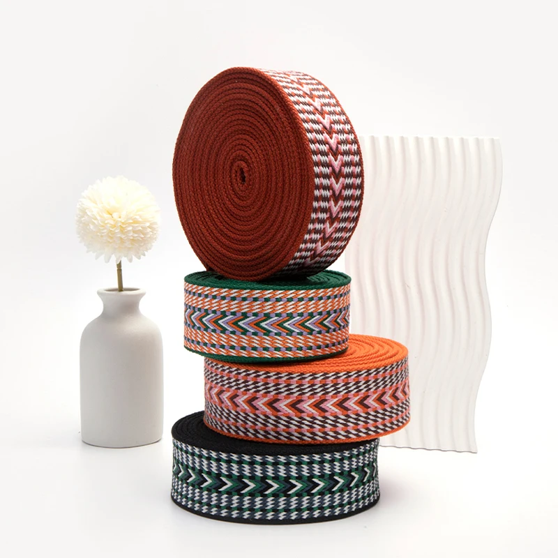 Description Picture 2 of itemWUTA Webbing Strap for Bag Luxury Quality Fashion Webbing  Thick Nylon DIY Craft Belt Strap Accessories 5 Meter 25/50mm