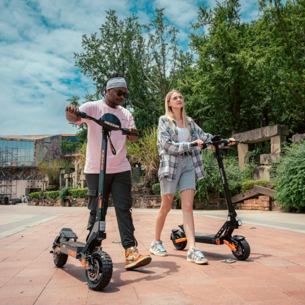 Kukirin G2 Adult Off road Electric Scooter 800W 45KM/H Max Speed 48V 15AH Super Battery 60KM Max Range Thumb Throttle Starte