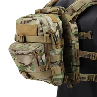 Tactical Mini Hydration Bag Water Backpack Assault Pack Outdoor Bladder Carrier Molle Pouch For Hunting Airsoft Vest 1