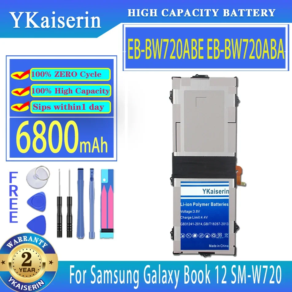 ykaiserin-battery-eb-bw720abe-eb-bw720aba-6800mah-for-samsung-galaxy-book-12-smw720-chromebook-titan-v2-xe520qab-xe521qa-smw727v