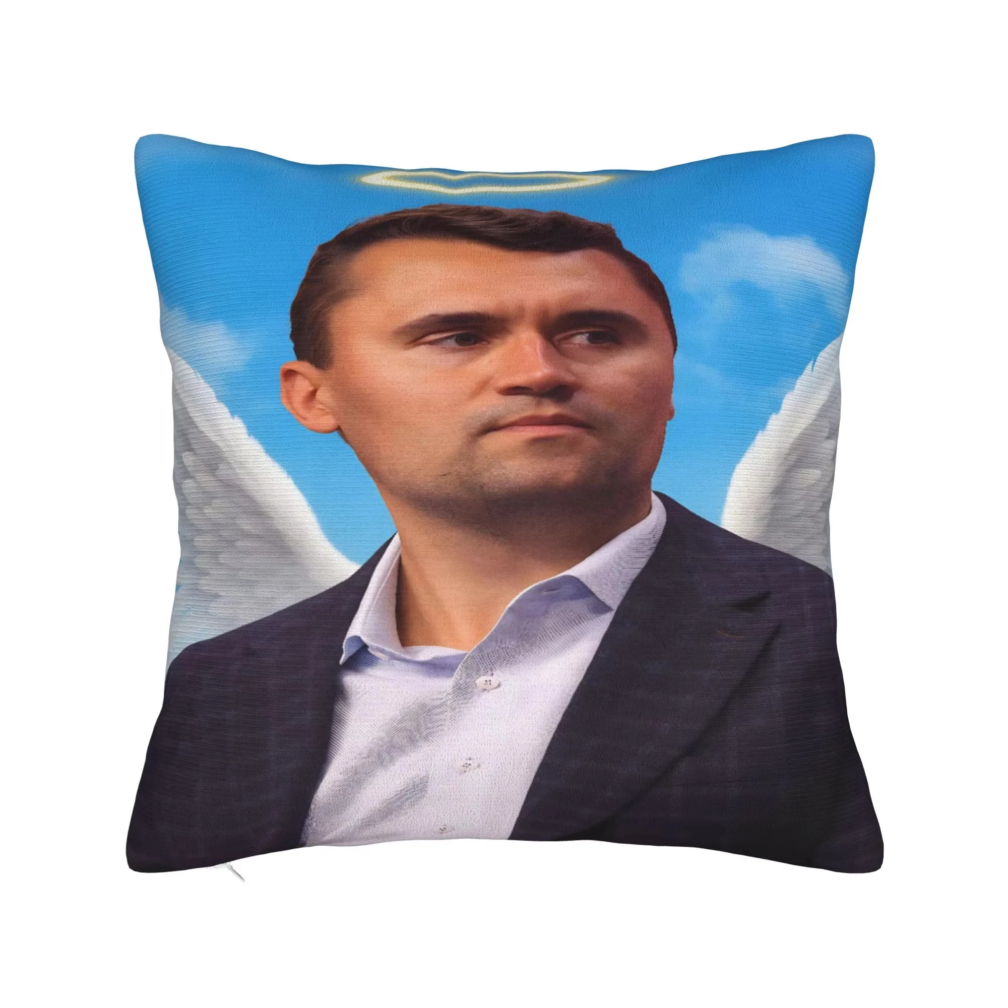 Charlie Kirk R.I.P. Kissenbezug, Vintage-Kissenbezug, weiche Kissenbezüge für Sofa und Schlafzimmer – Detail 17