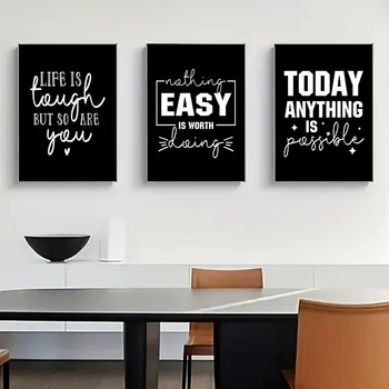 Black White Life Inspirational 1