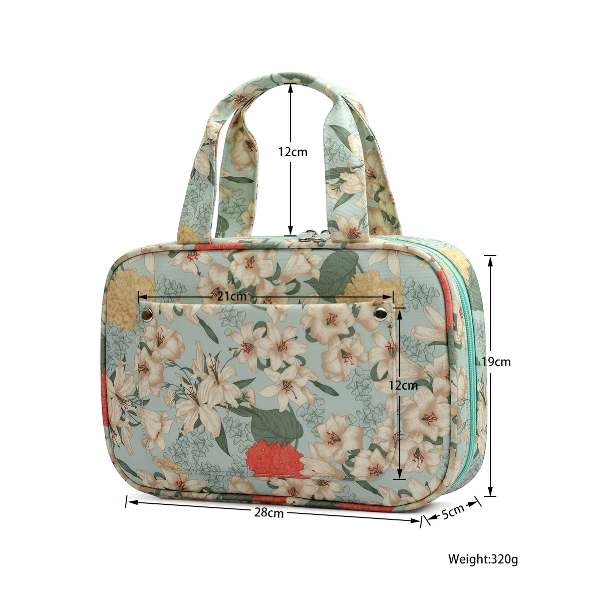 Knitting Kit Case Organizer Bag Portable Knitting Needles Storage for Sewing Accessories