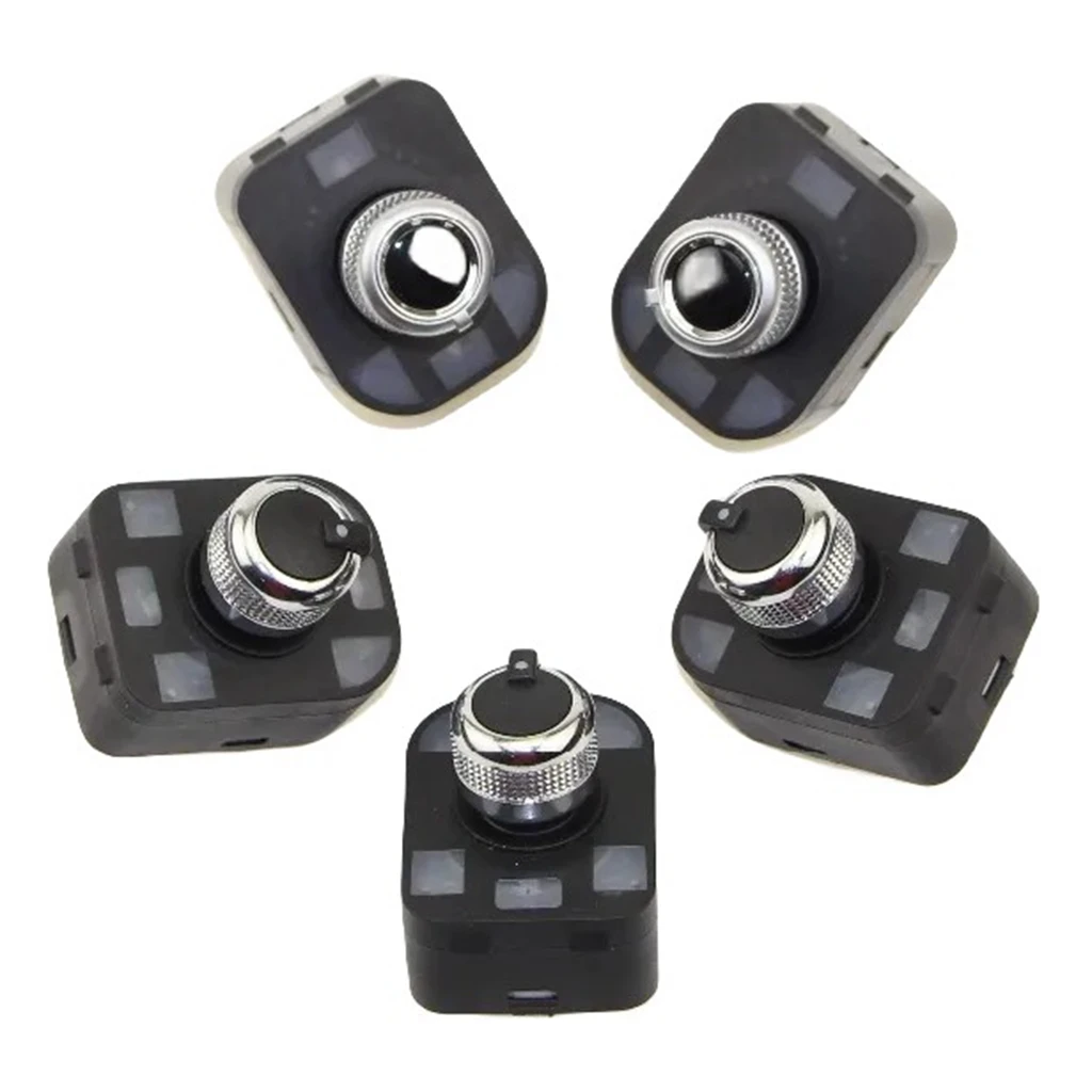 

5pcs Chrome Front Mirror Switch For A2 A3 A6 S6 RS6 C6 A4 S4 RS4 B6 B7 A8 S8 D3 Q7 RS4 R8 TT TTS TTRS 8J 4F0959565 4F0 959 565