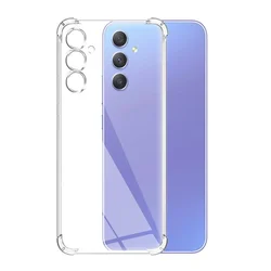 Shockproof Clear Phone Case - Galaxy M40S (Clear)