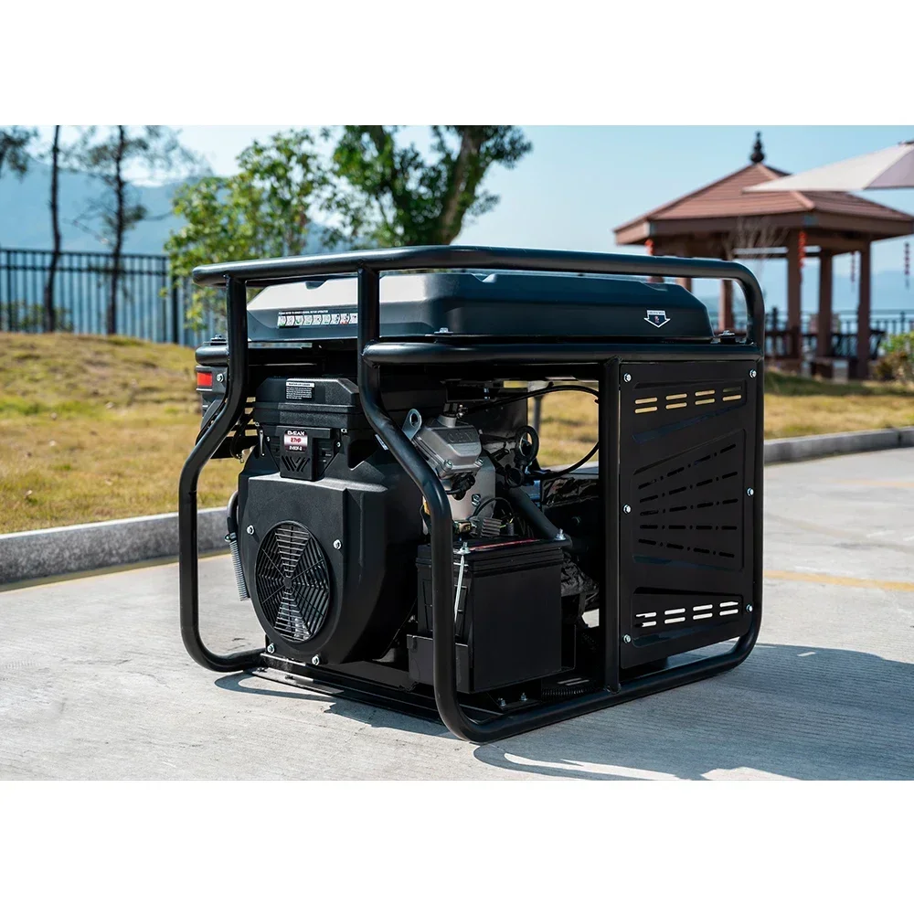 Portable Small Gasoline Power Generator 5kw 5kva 5000w Gasoline Generators Petrol 220v