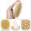Dry Skin Body Massage Brush Natural Bristle Dead Skin Remover Anti Cellulite Exfoliates Blood Circulation Massage Tools 4