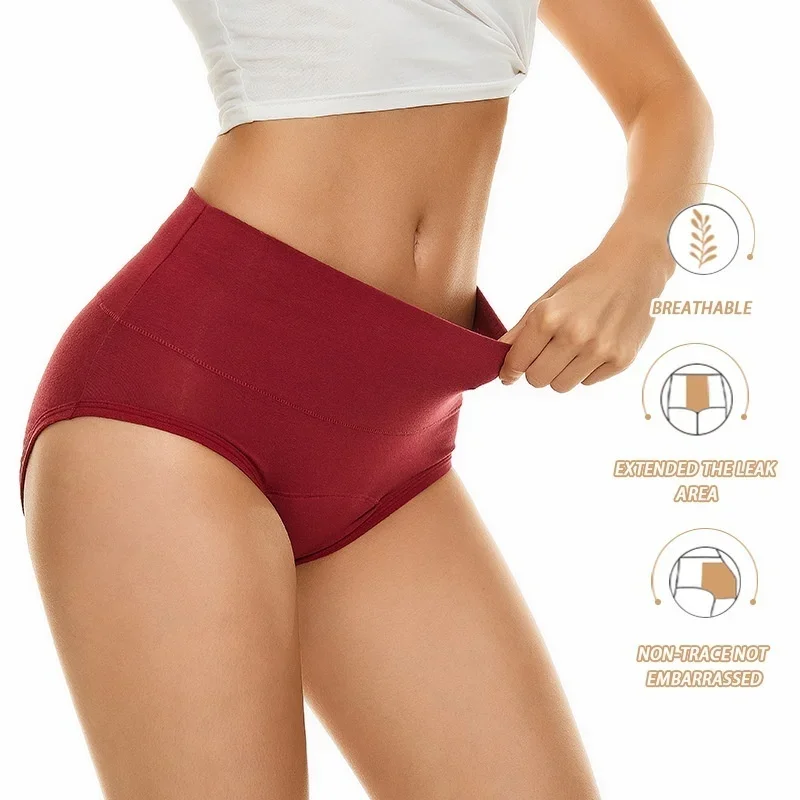 

Leak-proof menstrual underwear Women's Physiological antibacterial Postpartum oversized women's