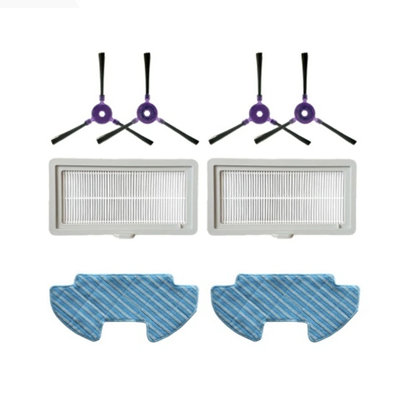 

Боковая щетка для пылесоса, фильтр Hepa, ткань для швабры для Midea VCR08 MR09 I5 Запчасти для робота-пылесоса