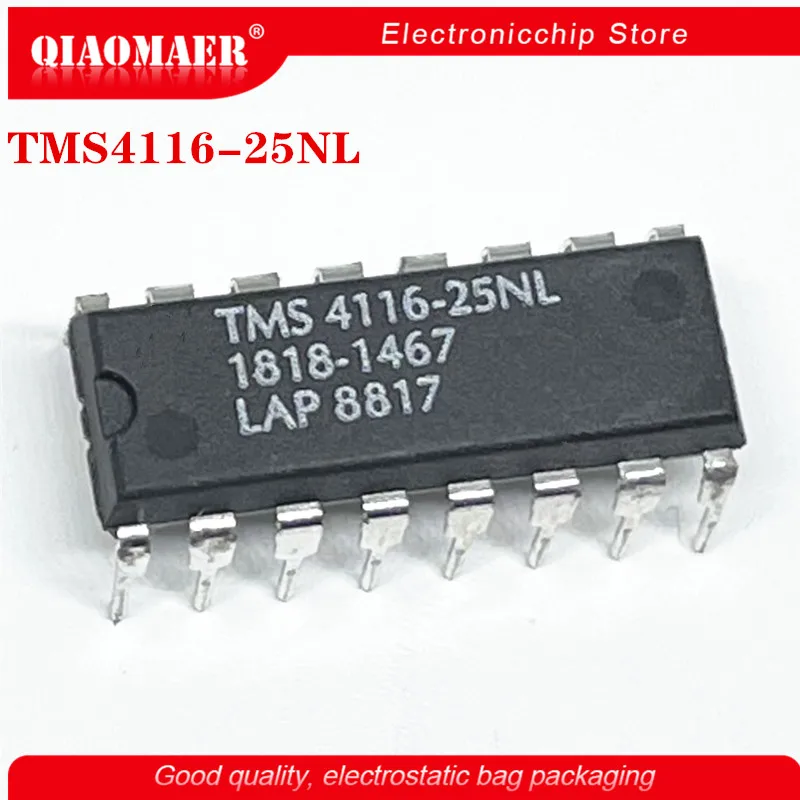 

10 шт., новые оригинальные Φ TMS4116 DIP-16 TMS4116-15NL DIP-16