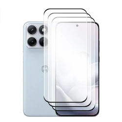 Premium 3D Curved Tempered Glass Screen Protector - Full Cover for Motorola Edge 70 Fusion+ (Only 3 Front Glass)