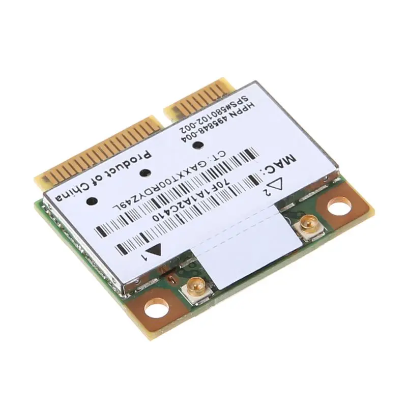 Atheros AR9280 2.4ghz 5ghz WLAN Mini pci-express AR5BHB92 dla Linux Hackintosh Win10 bezprzewodowa karta sieciowa WiFi