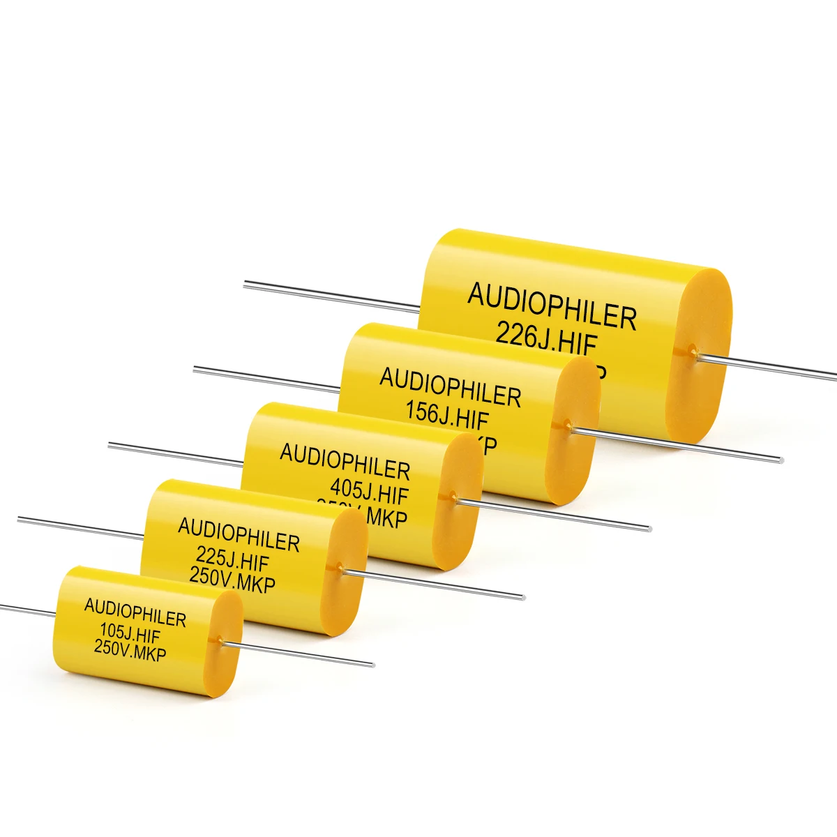 10pz-50pz) 1uF/63V 5% Condensatore A Pellicola Audio Hi-Fi 105(10pcs - Foto 7