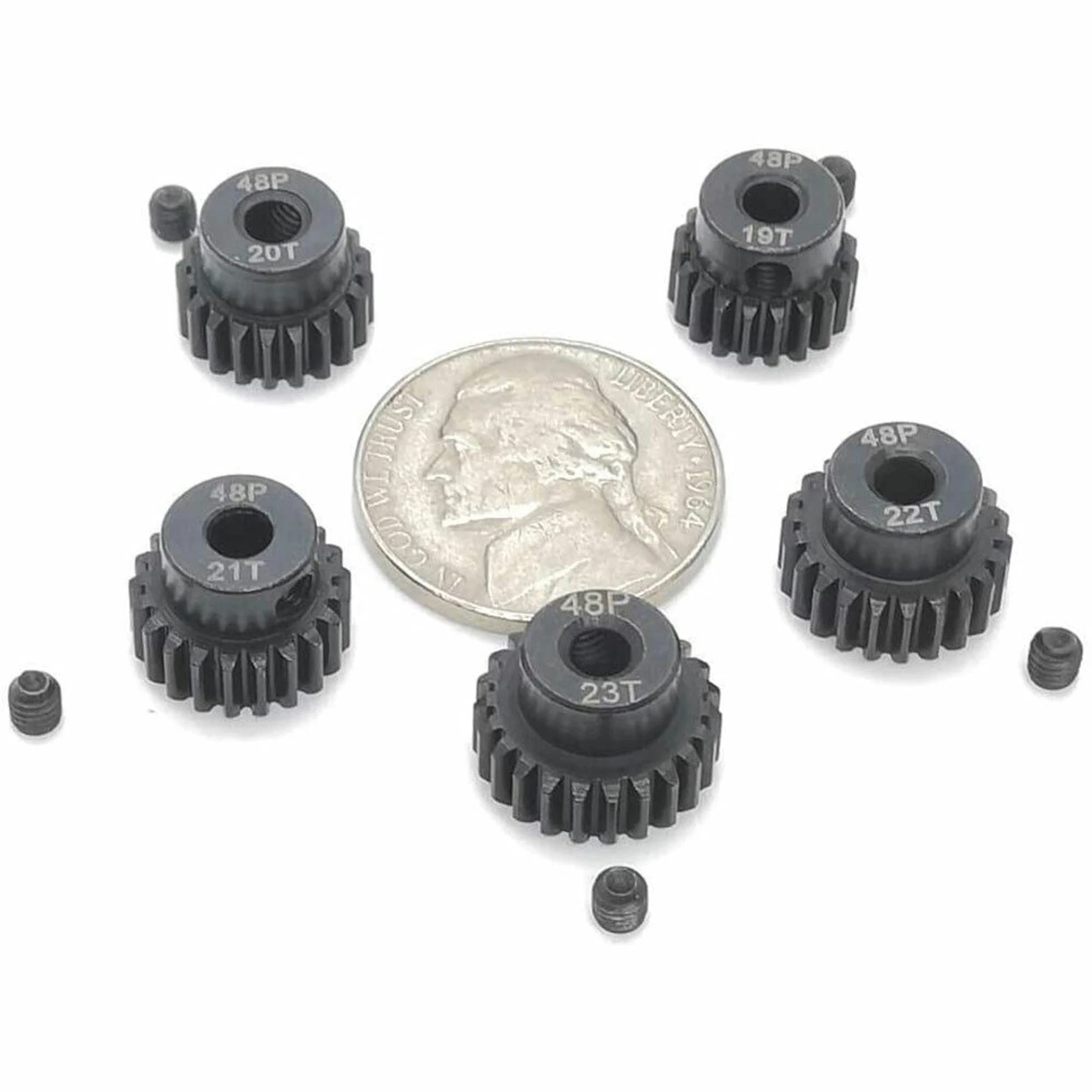 Ricambi Per Rustler Slash 2WD Set Ingranaggi Pignone 48P Per Traxxas Rustler Slash 2wd 19t 20t 21t 22t 1099210 - Foto 4