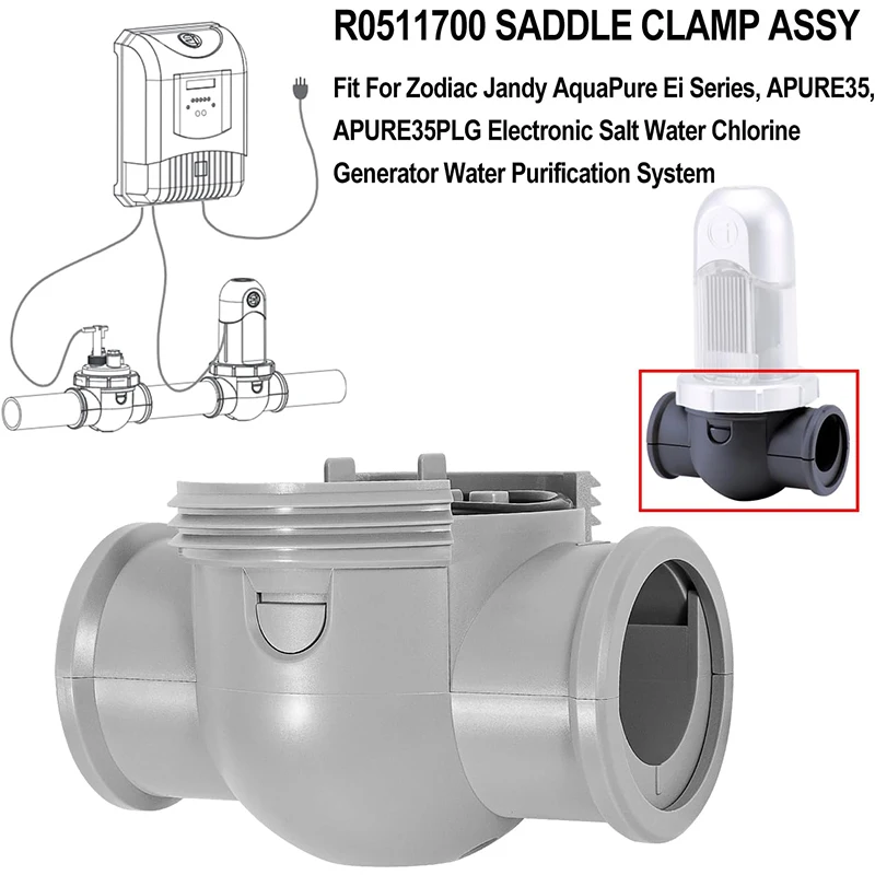 R0511700 Saddle Clamp Assembly With O-Ring, Fit For Zodiac