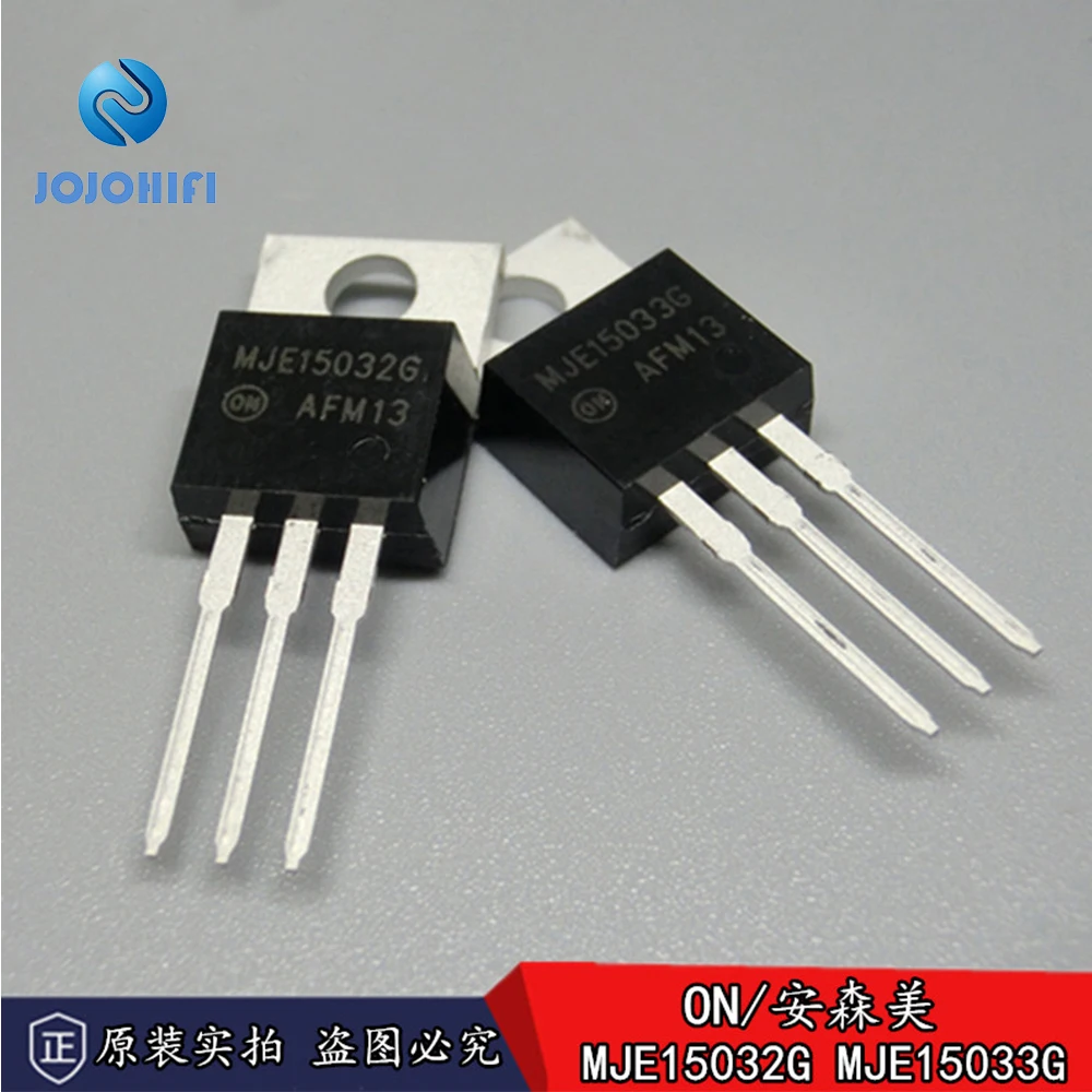 1 Pair-10 Pair/lots ON ONSEMI MJE15032G MJE15033G TO-220 250V 8A 50VA Fever audio Audio Pair Medium Amplifier Tube Transistor