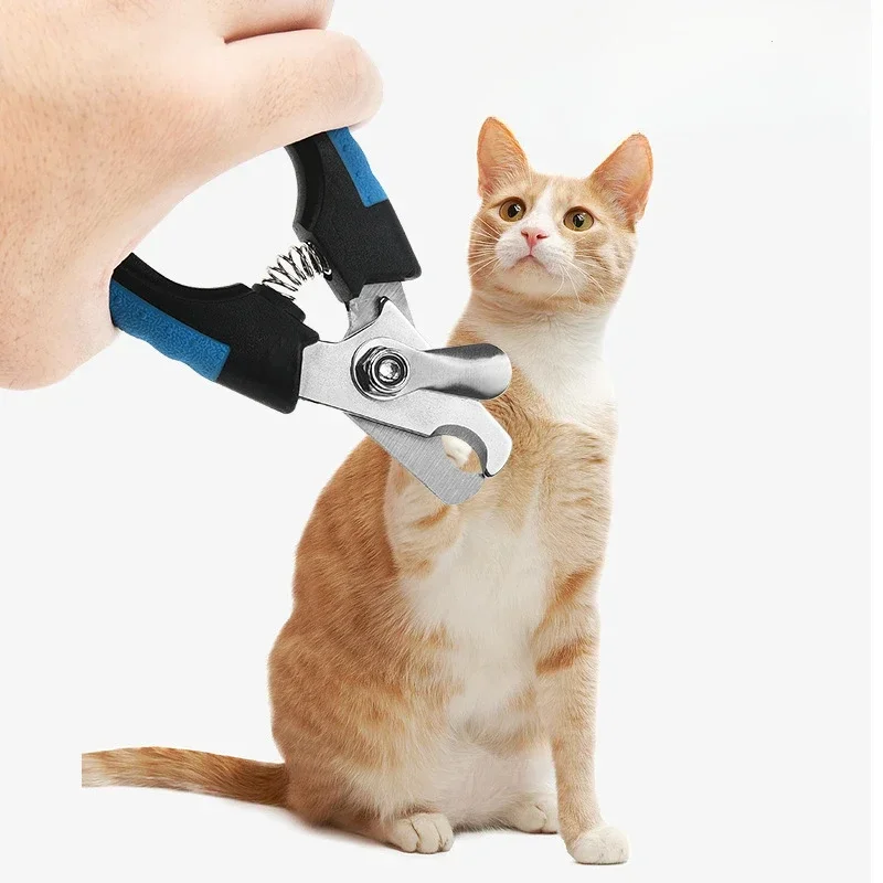 Pet Dog Nail Clipper Cutter Stainless Steel Grooming Scissors Clippers for Animals Cats