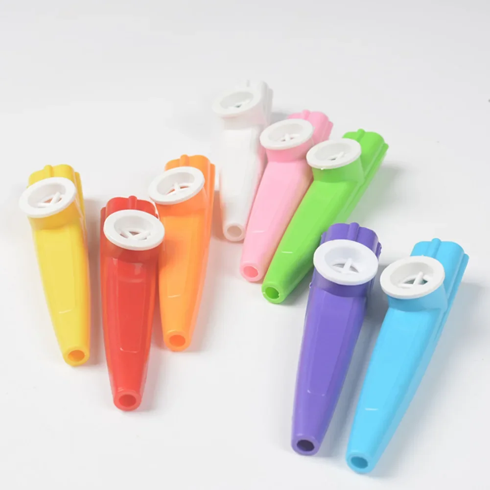 Plastic Kazoo Mouth Flute Beginner Musical Instrument Party Gift Professional Ukulele Piano Keyboard Guitar Childs Gifts metal kazoos