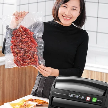 진공기 매직 씰 포장 기계, 봉지 제품, 식품 저장 용기, 자동 수동 모드, 가정용, MS1160