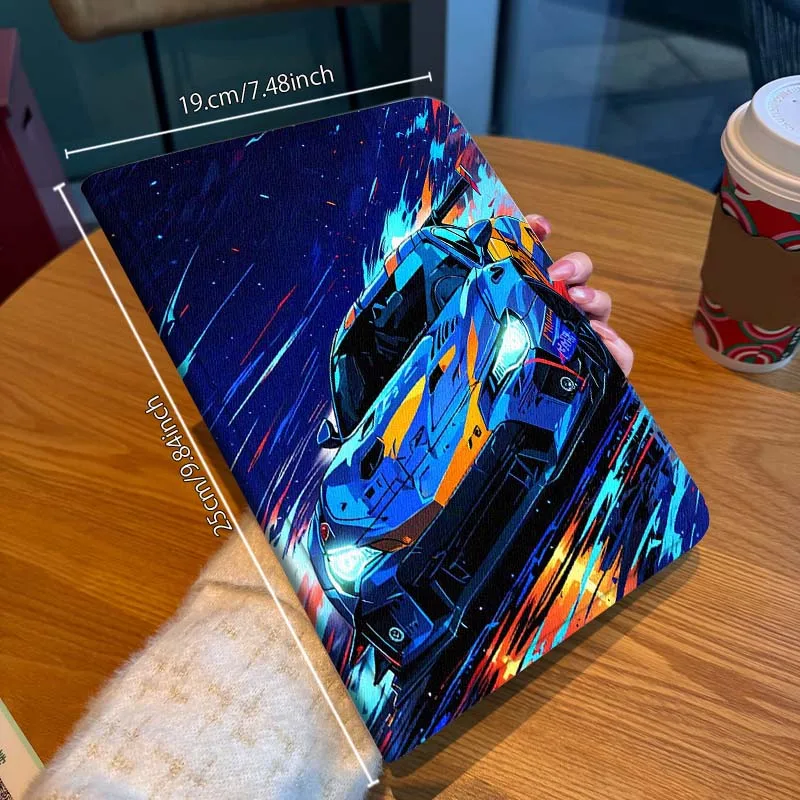 Luxury Sports Car Art Pattern Tablet Case Gift