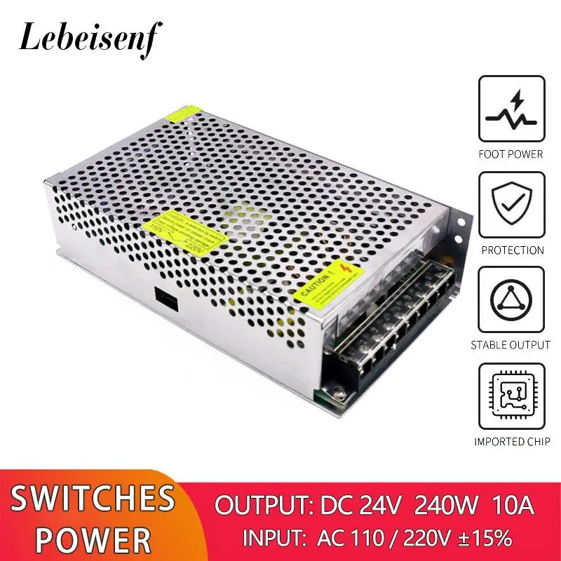 AC-to-DC-24V-240W-10A-Switching-Power-Supply-Converter-110V-220V ...
