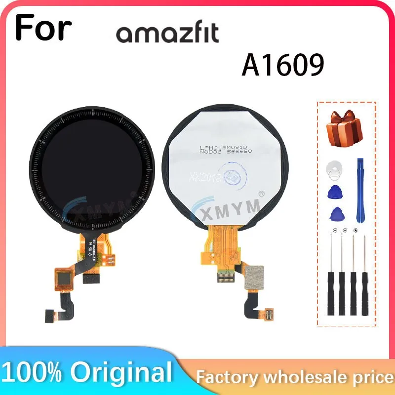 Huami Amazfit Stratos 2 LCD 디스플레이 터치 스크린, Amazfit Stratos 2 A1609 A1619 LCD 디스플레이 터치 수리 어셈블리