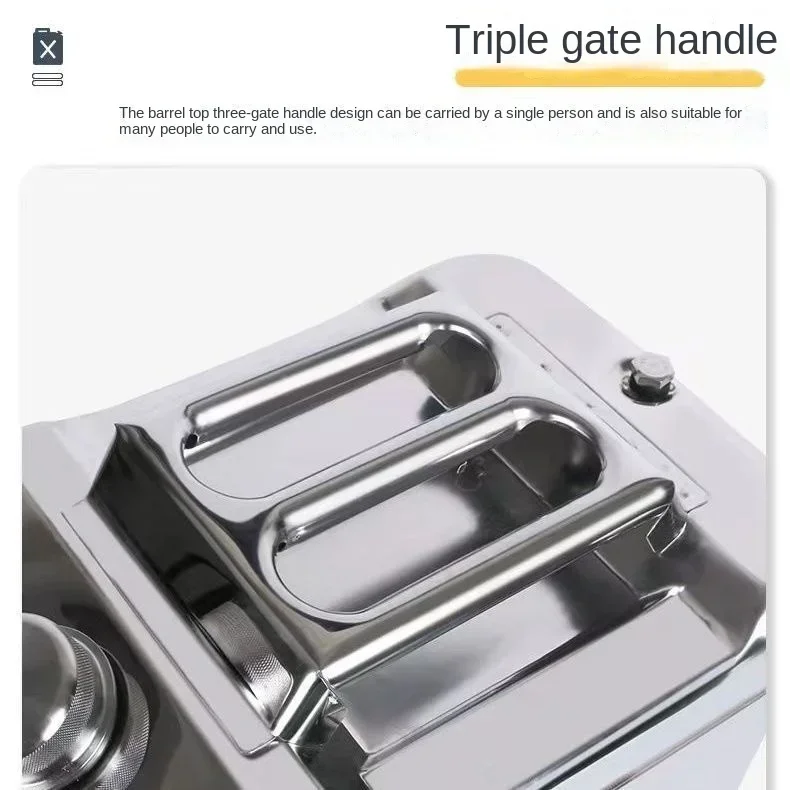 201 Stainless Steel Fuel Tank Petrol Storage Oil Jerrycan Gas Can Car Motorcycle Truck Car Fuel-jugs with Oil Pipe petrol can motorcycle fuel container