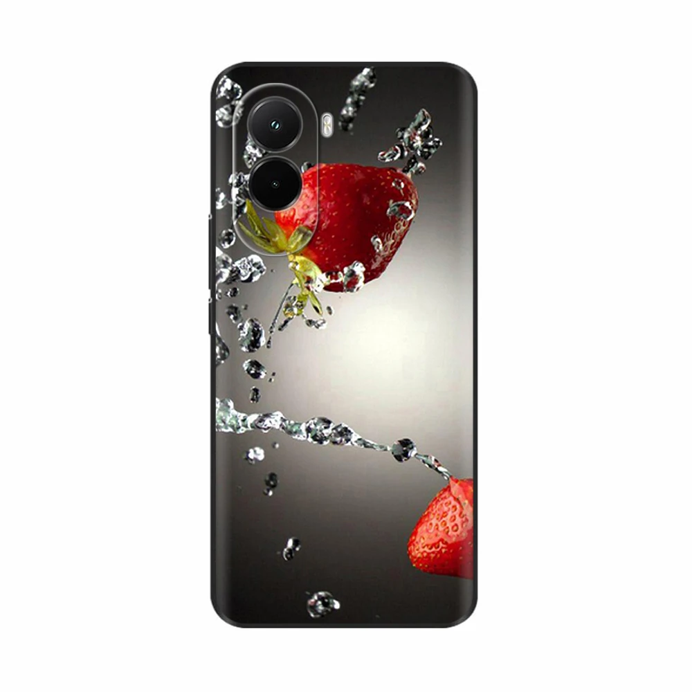 Ultra-Thin Floral Skull Painted Silicone Phone Case