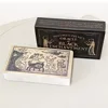 10.3*6cm Mildred Payne's Oracle of Black Enchantment 52 Pcs Black Line Imagery Woodblock Style Cards 1