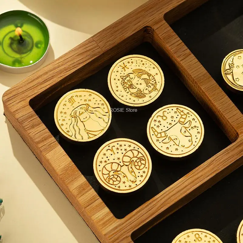 Elegant Elk Stamp Wax Sealing Kit - Vintage DIY Art & Craft Supplies