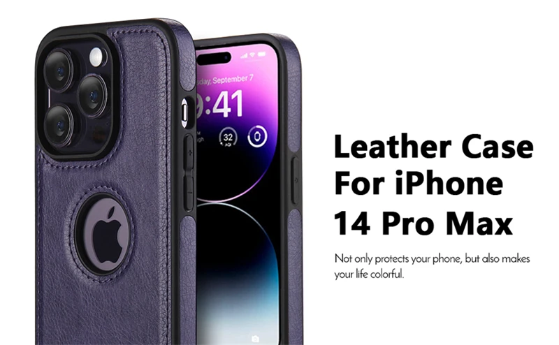 Soft Business Leather iPhone Case