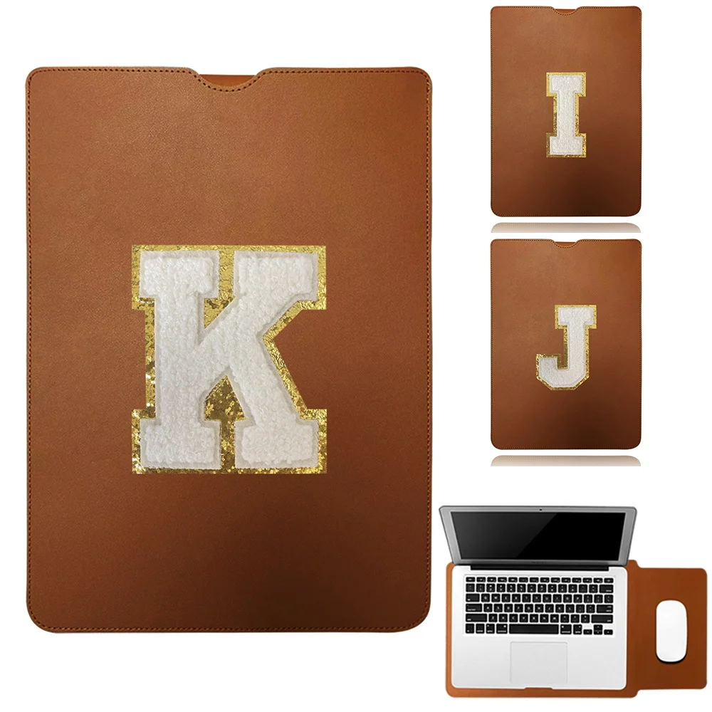 Varie Tute Per Laptop In Pelle Pu Adatte Per Custodia Protettiva Per Computer Unisex Per Laptop Muslimhp Macbook Air Pro11-15Inch