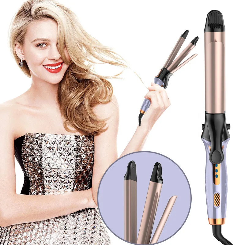 

Fully automatic multi-functional household anti-scald non-injury hair straight curling iron