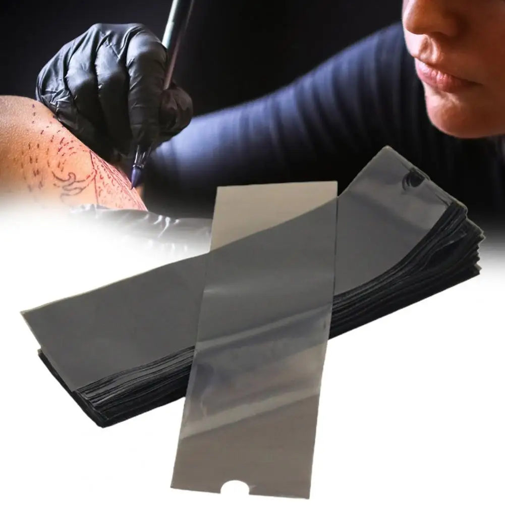

200Pcs/Box Practical Cartridge Tattoo Machine Sleeve Tattoo Machine Sleeve Black Avoid Contamination