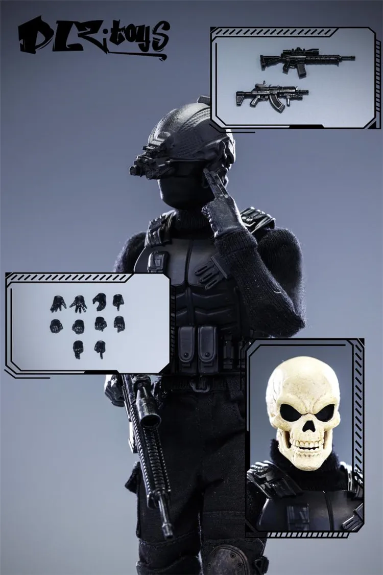 ミリタリー DL2toys skull Sargent DLZ Toys Skull Sergeant figure - YouTube