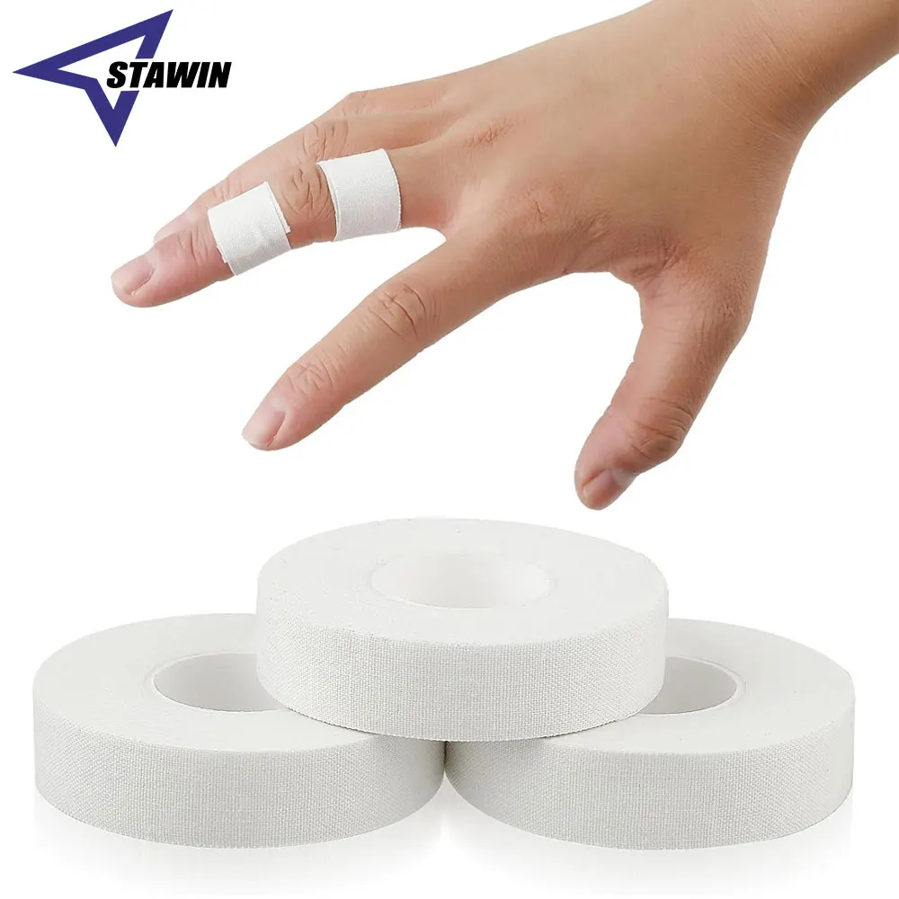 3 Rolls Finger Tape Sports Extra Strong Adhesive for Weight Lifting Volleyball Climbing Basketball self adhering bandage