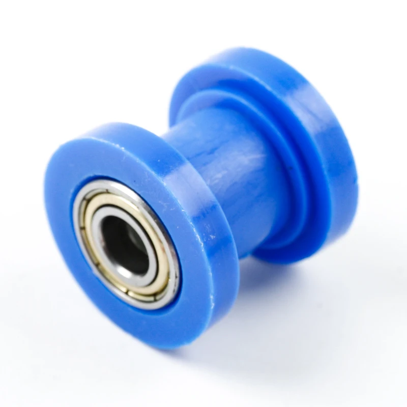 8/10mm Drive Chain Roller Pulley Wheel Slider Tensioner Wheel Guide For Enduro Motocross Motorcycle PIT Dirt Bike ATV CRF CR XR