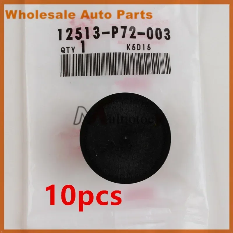 10pcs Newly Black Cylinder Head Rear Cam Plug with Seal for Honda CR-V CR-Z Civic for Acura Integra 12513P72003 12513-P72-003