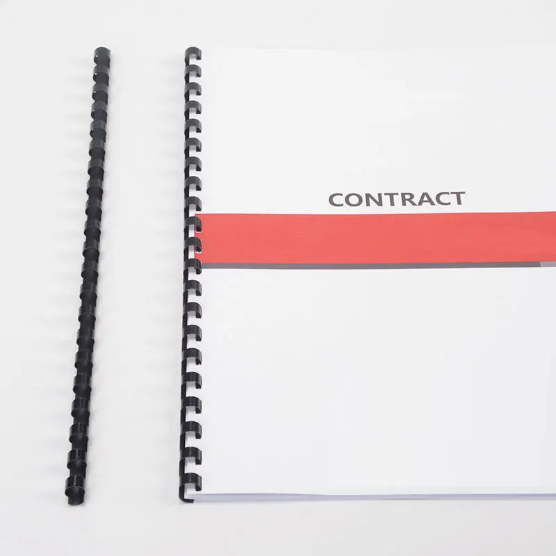 21 Hole Binding Ring 6-12mm 10PCS/LOT Album Aprons Rubber Binder Loose-Leaf Spiral Coil Notebook Scrapbook