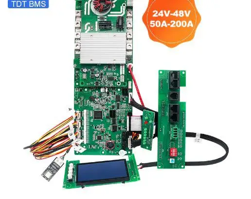 

16s 48v 200a BMS Gift adapter with Bluetooth and display screen