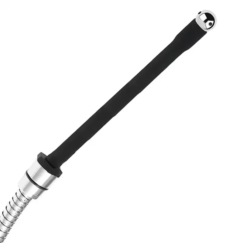 Enema Syringe 50cm-200cm Long Douche Silicone Anal Shower Cleaning Head Anal Beads Butt Plug Nozzle Tip Faucet Attachment Gay