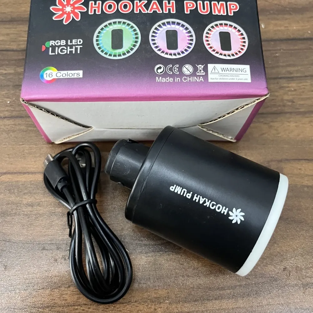 Description Picture 2 of itemArabic hookah accessories, smoking device, cigarette lighter, hookah air pump, charging USB port