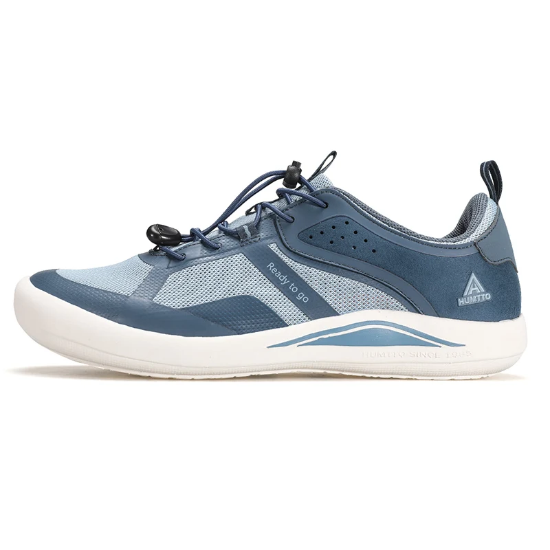 HUMTTO 아웃도어 하이킹 신발 남성 통기성 레트로 캐주얼 러닝화 미끄럼 방지 스니커즈 발목 트레킹 부츠 오프로드 신발