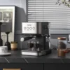 Aeomjk European Standard Semi-Automatic Espresso Machine 20 Bar, Professional Coffee Machine Cappuccino Latte Machine with Steam Milk Frother, Espresso Machine with 1.5L Detachable Water Tank 3