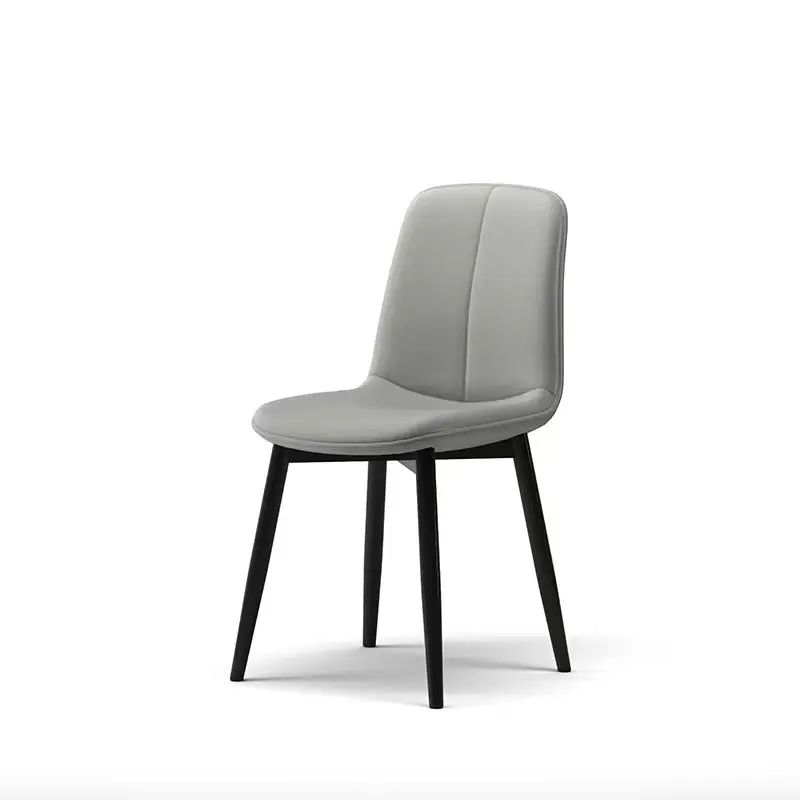 

Modern Luxury Backrest Chair Dining Chair Nordic Kitchen Office Living Room Bedroom Dining Chair Metal Sedie House Furniture