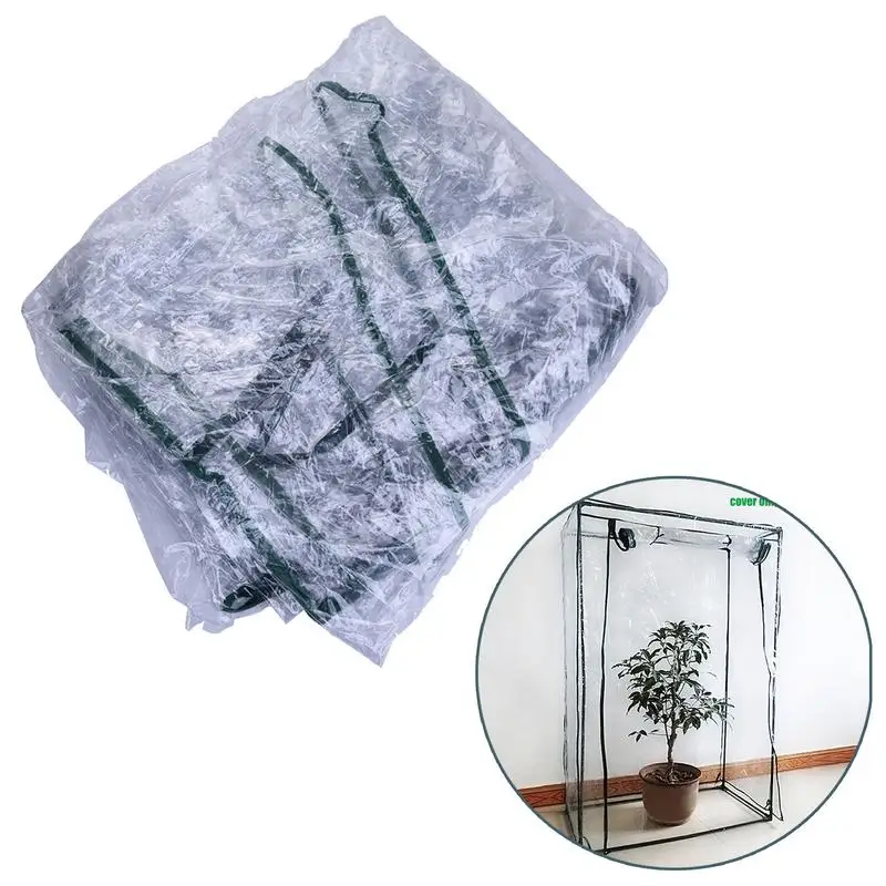 

Greenhouse PVC Plant Cover Clear Plant Flowers Tomato Garden Tent Cover For Outdoor Garden Growing Seedlings garden Plant Cover